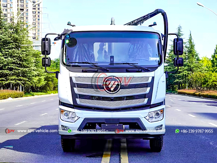 FOTON 12,000 Litres Septic Tank Truck - Front Side